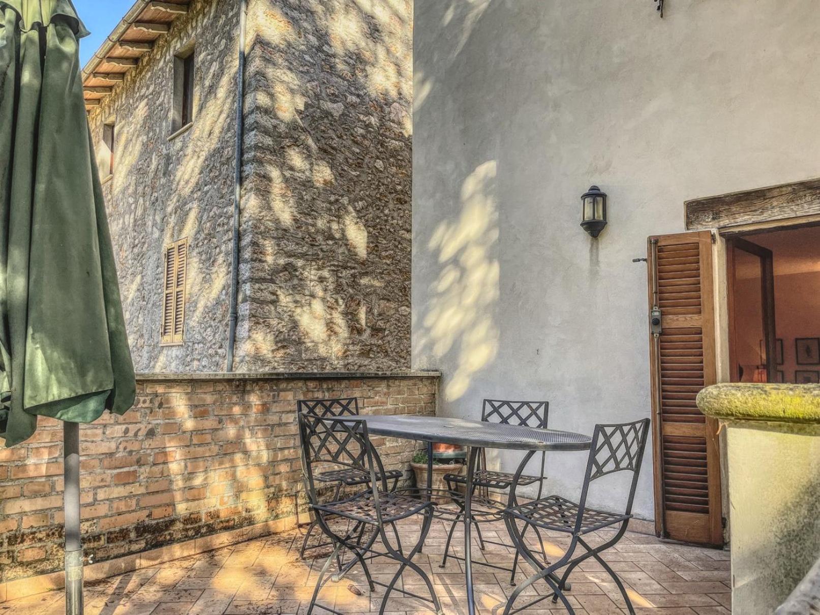 Garden House Villa Cerreto di Spoleto Luaran gambar